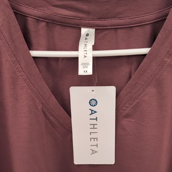 Athleta Women's Avenue TEE  1X - Picture 4 of 7